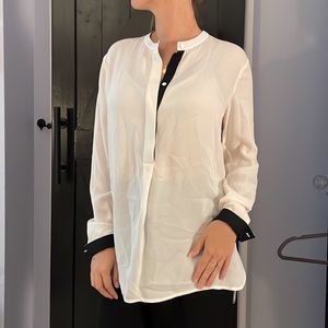 New Vince 100% silk classy blouse